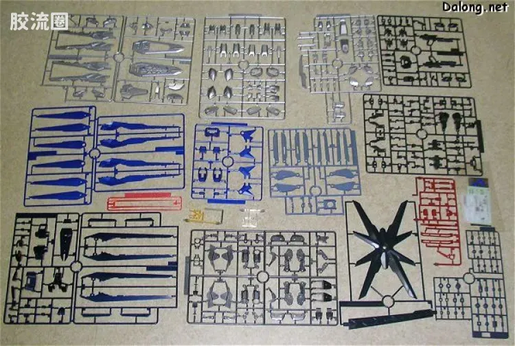 MG 彩色电镀版 ZGMF-X10A 自由高达 彩色电镀版 - 图片